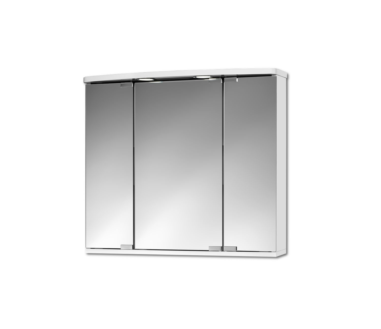 JOKEYPLASTIK Spiegelschrank Doro LED weiss 68x60x22 09186545