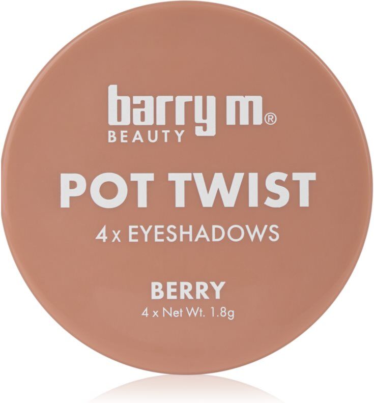 Barry M Pot Twist Creamy Eyeshadow shade 4x1.8 g