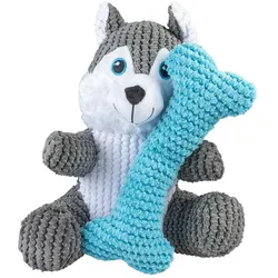 Duvoplus Plüschspielzeug für Hunde Affe + Banane (Plüschspielzeug Hund), Hundespielzeug