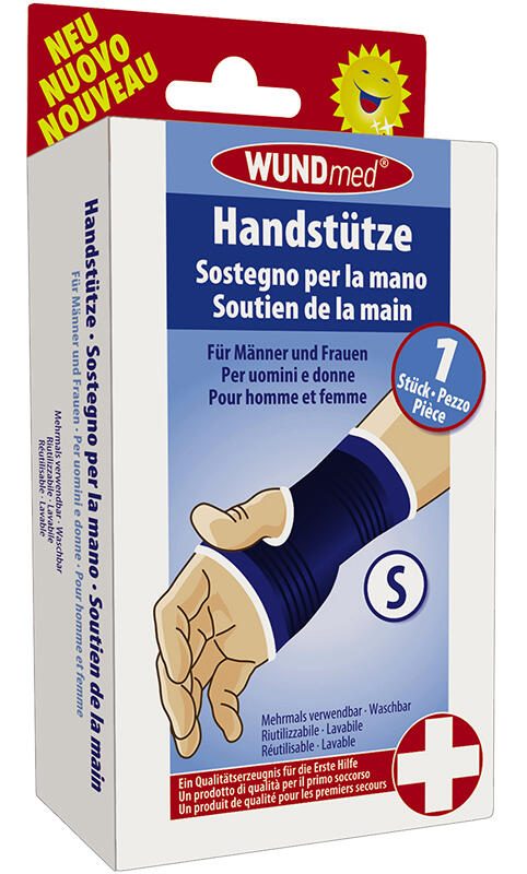 WUNDmed® Handgelenkbandage Handstütze Gr. S blau 1 St. 04-002S