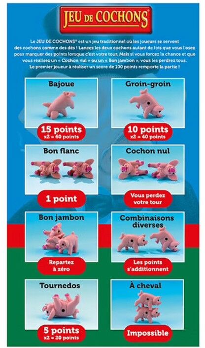 Winning Moves Jeu de Cochons