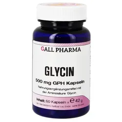 GLYCIN 500 mg GPH Kapseln 60 St