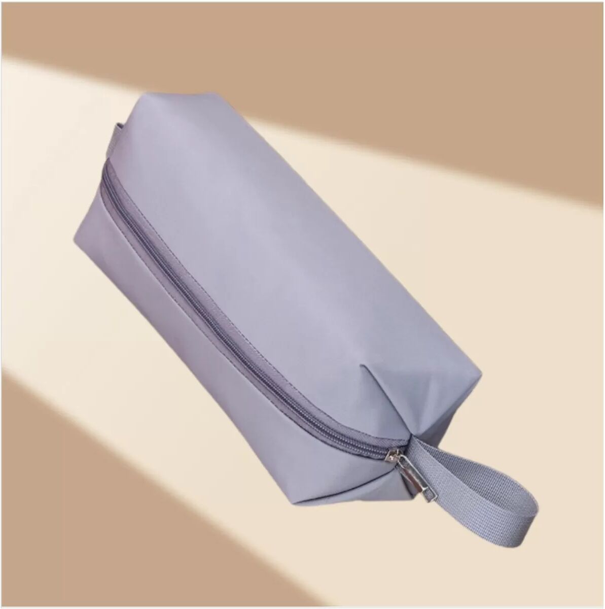 INF Tragbare Reiseaufbewahrungstasche kompatibel mit Dyson Haartrockner/Glätteisen/Lockenstab - Beige Grau