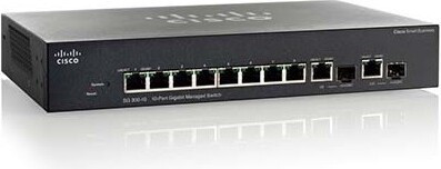 Cisco SG350-10P Beheerde L3 Gigabit Ethernet Switch met PoE