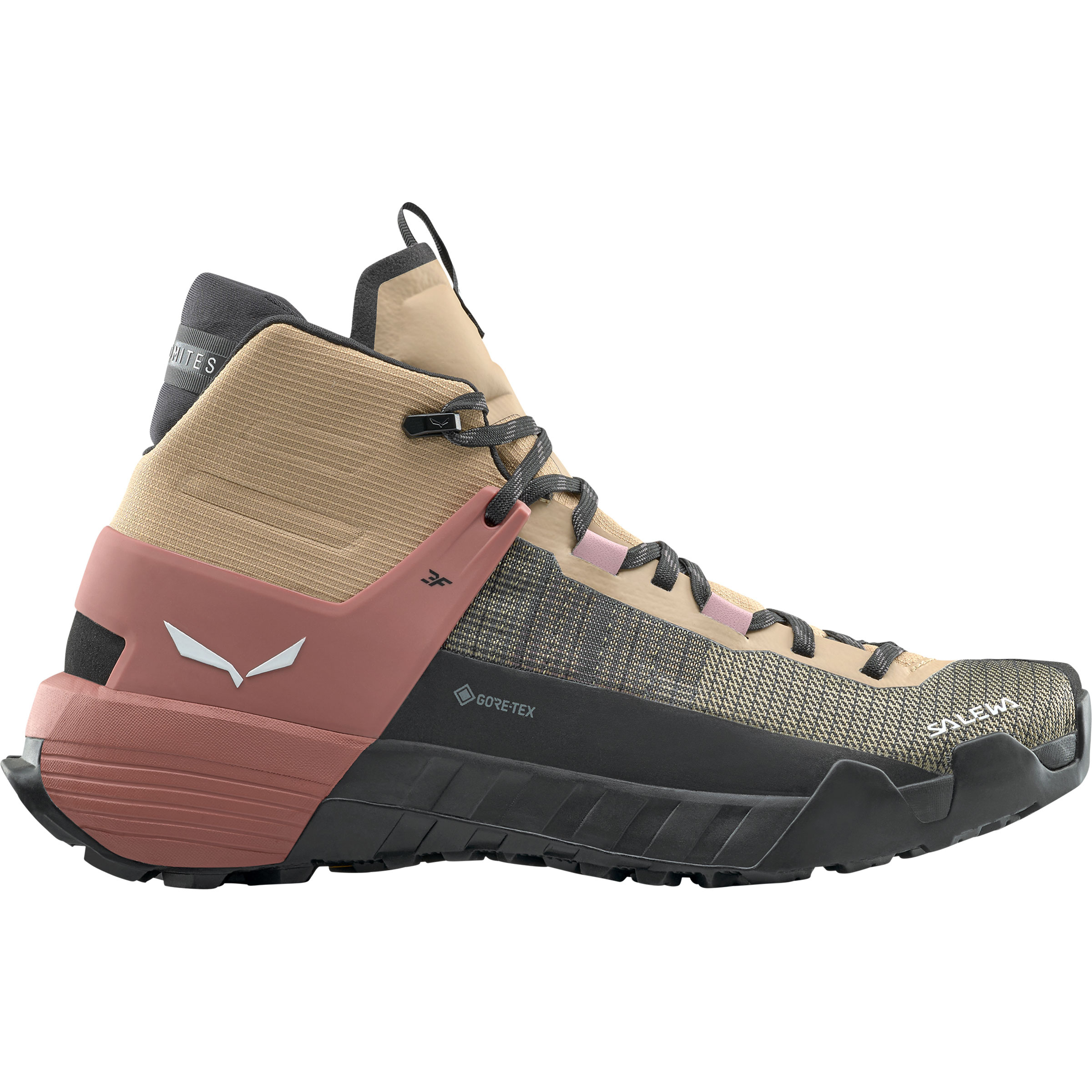 Salewa Wildfire NXT Mid GTX Damen Wanderschuhe beige Größe 42 Trekking Wasserdicht