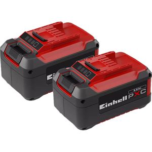 Einhell Werkzeugakku PXC-Twinpack, 4511526, 18 V / 5,2 Ah, 2 Schiebeakkus
