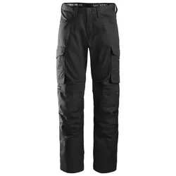 Snickers Service Arbeitshose mit Knee Guard 92 stahlgrau-stahlgrau