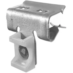 ABB AH38-CT2R Trägerklammer, waagrecht an 3-8mm + Sockel rueckseitig mit Kabelbinder 200mm 7TCA084030R0588 AH38CT2R  - 25 Stück