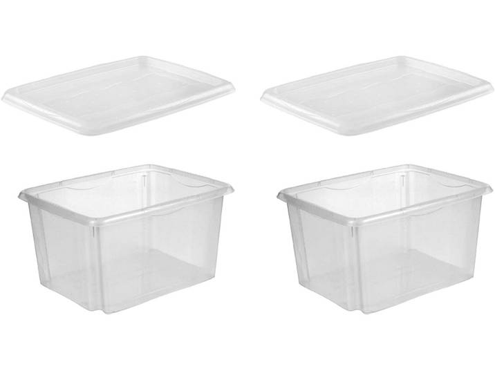 keeeper emil Aufbewahrungsbox, 24 L, mit Deckel, hochwertiger Kunststoff