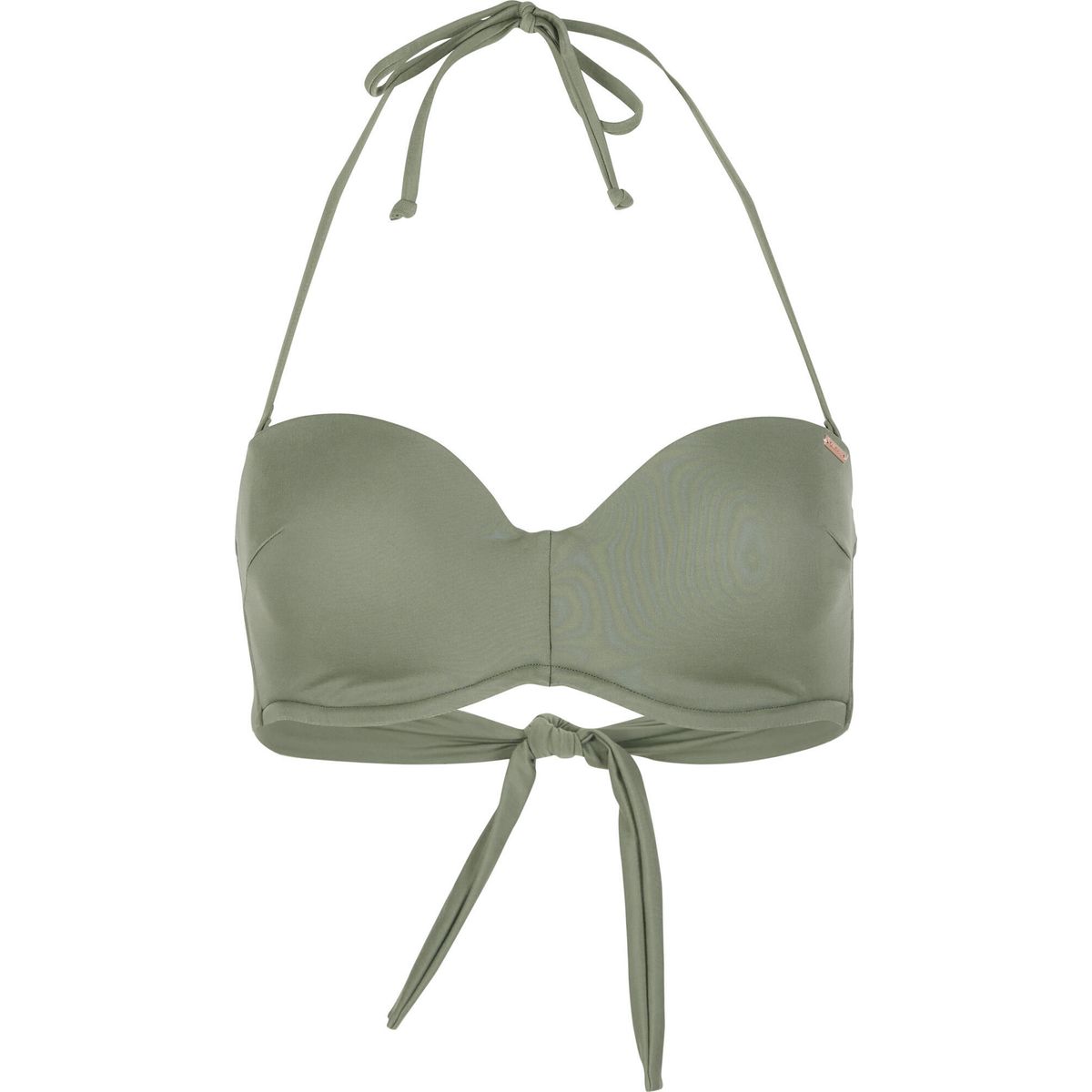 O'Neill Havaa Mould Wire Bandeau Bikini Top lily pad (16017) 42C 1800171-16017-42C
