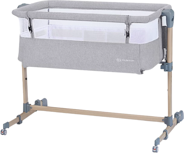 Kinderkraft Neste Air Berço Cinzento Wood