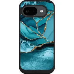 Nivocase Handyhülle für Google Pixel 10a Hülle NIVOpure Case Schwarz Edelstein Glitzer Look Marmor (Google Pixel 10a), Smartphone Hülle, Schwarz