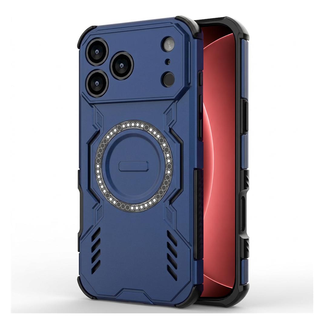 Techsuit - ArmorMag Case - iPhone 18 Pro Max / iPhone 17 Pro Max - Blue (Apple iPhone 17 Pro Max, Apple iPhone 18 Pro Max) (72059928)