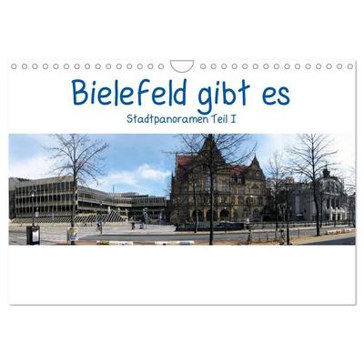 Bielefeld gibt es! Stadtpanoramen (Wandkalender 2026 DIN A4 quer), CALVENDO Monatskalender