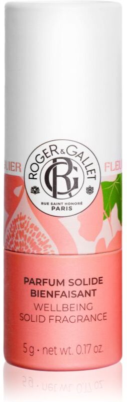 Roger & Gallet Fleur de Figuier Wellbeing Solid Fragrance parfum solide pour femme 5 g