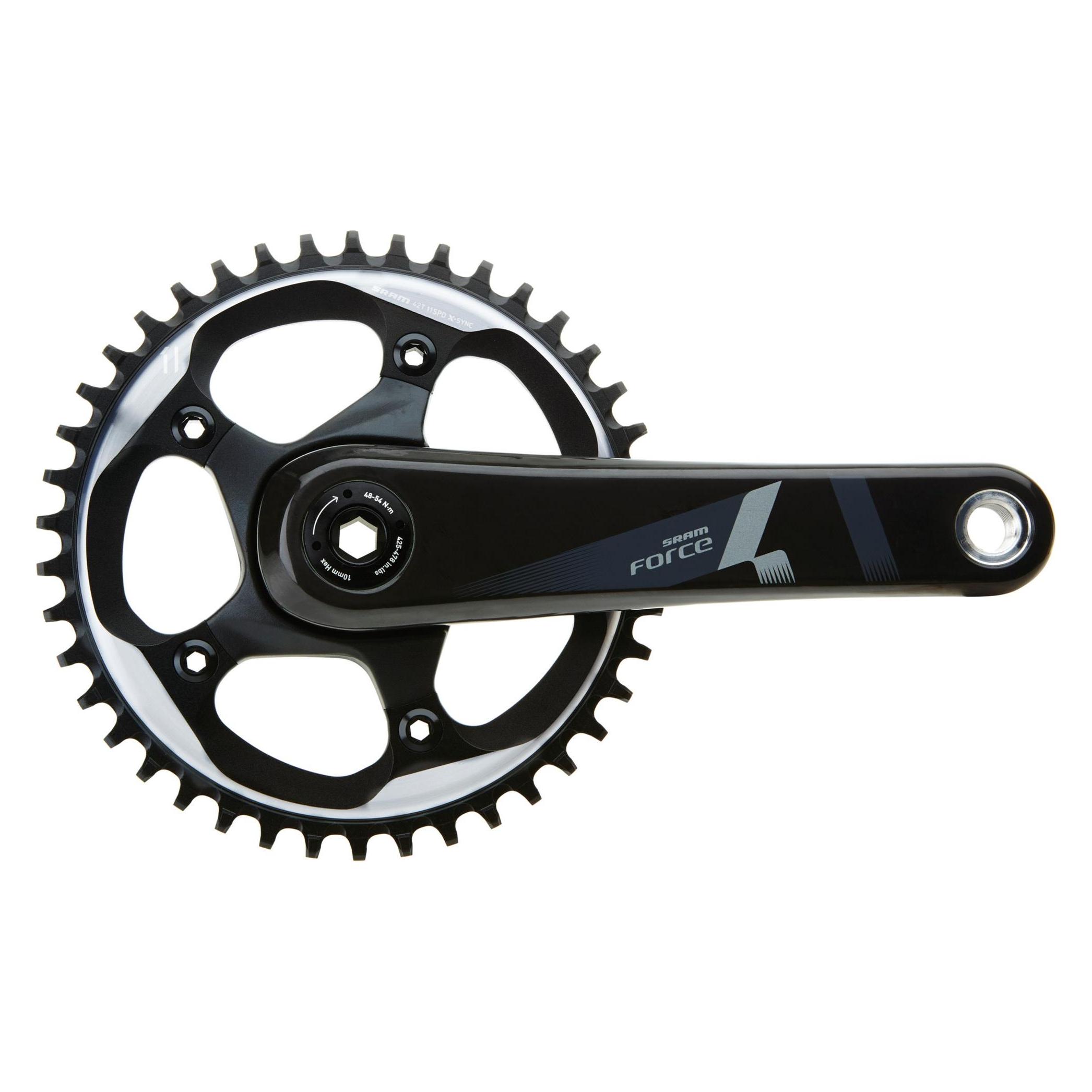 Sram Force 1 Kurbelgarnitur 175mm BB30 (175 mm) (00.6118.365.003)
