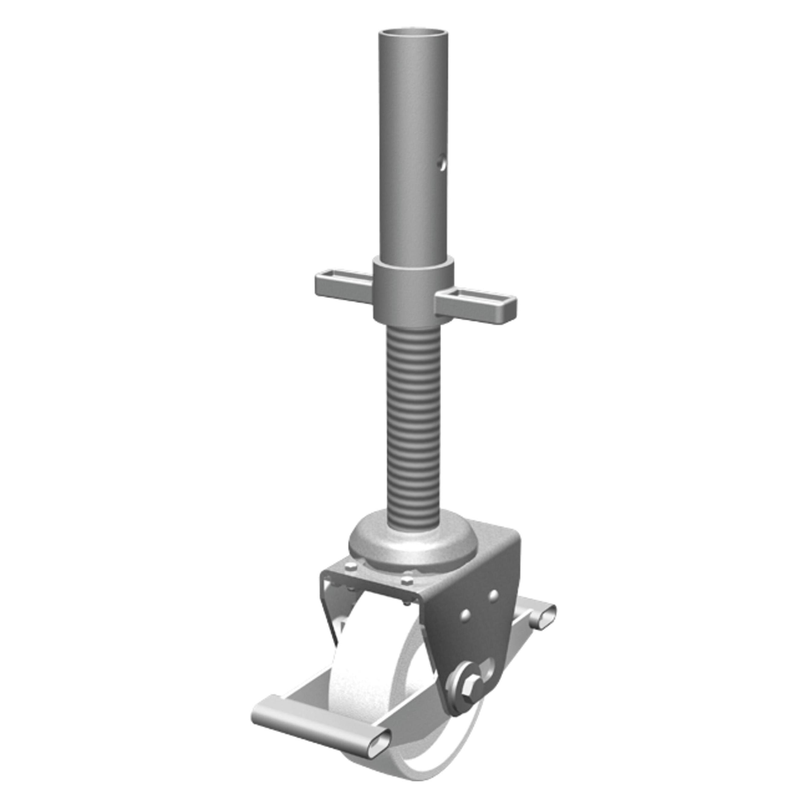 Zarges Lenkrolle mit Spindel, Ø 150 mm (42755)