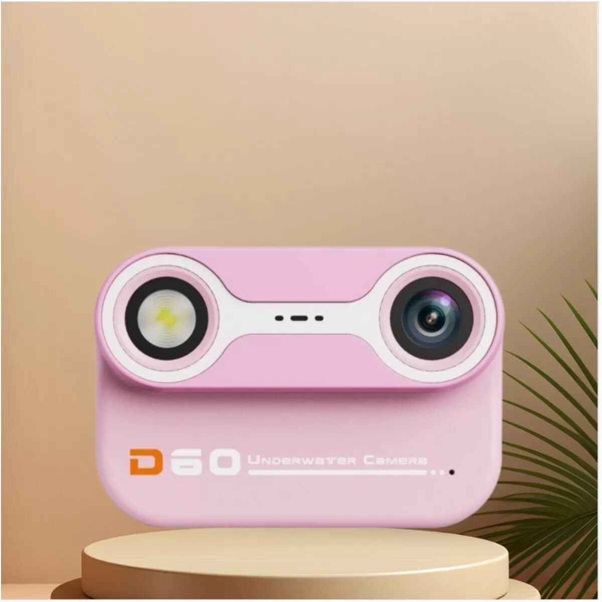 INF Pink wasserdichte Kamera - 3m Unterwasserkamera, 26MP Fotos, 1080p Video, 2.4 inch HD Display