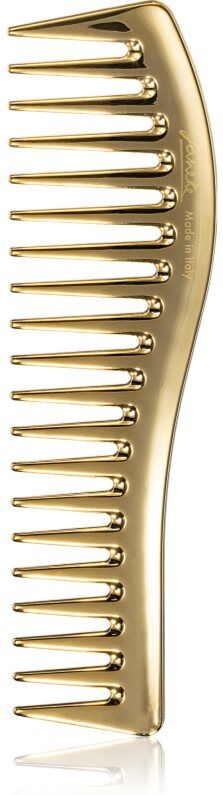 Janeke Gold Line Wavy Comb for Gel Application peigne pour l'application de produits en gel 18,5 x 5 cm 1 pcs