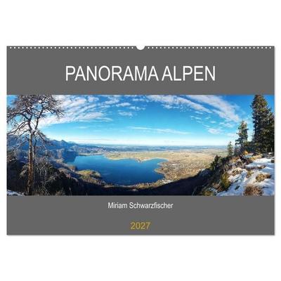 Panorama Alpen (Wandkalender 2027 DIN A2 quer), CALVENDO Monatskalender