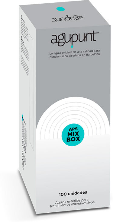 Agulhas de fisioterapia para punção seca APS Regular Mix Dry (caixa 100 unidades): ideal para estudantes