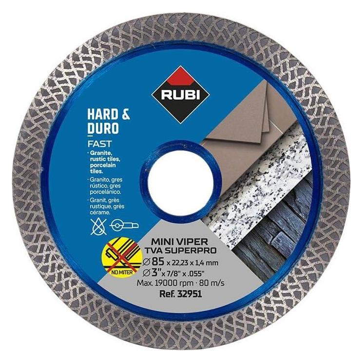 Rubi Tarcza Diamentowa Tva 85mm Superpro Mini Viper (32951)