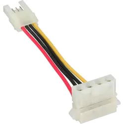 INLINE Stromadapter, 8,89cm (3,5") Buchse zu 13,34cm (5,25") Stecker, 6cm