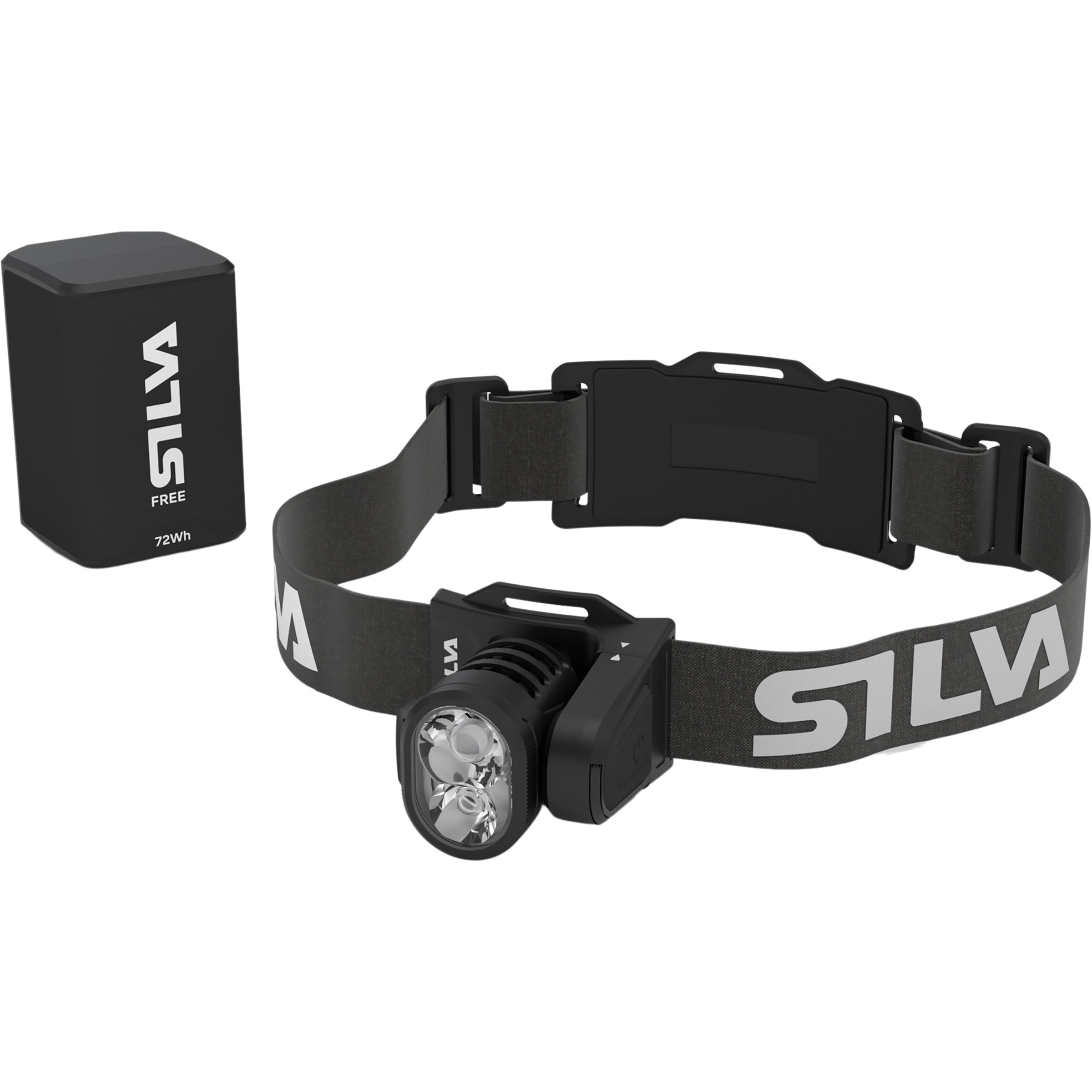 Silva Free 3000 Stirnlampe Stirnlampen schwarz Größe S-293g Batterie Trailrunning