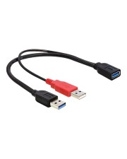 Delock USB-Kabel 9-polig USB Typ A W 4-poliger USB-Anschluss A nur Strom A M (83176)