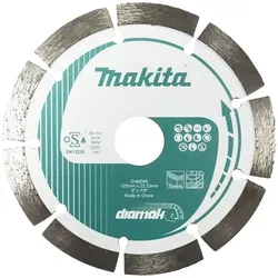 Makita Diamak 125mm Durchmesser Diamanttrennscheibe für Beton Ziegel D-80086