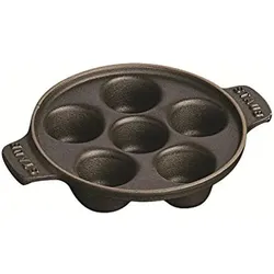Staub Schneckenpfanne, Pfanne + Kochtopf, Schwarz