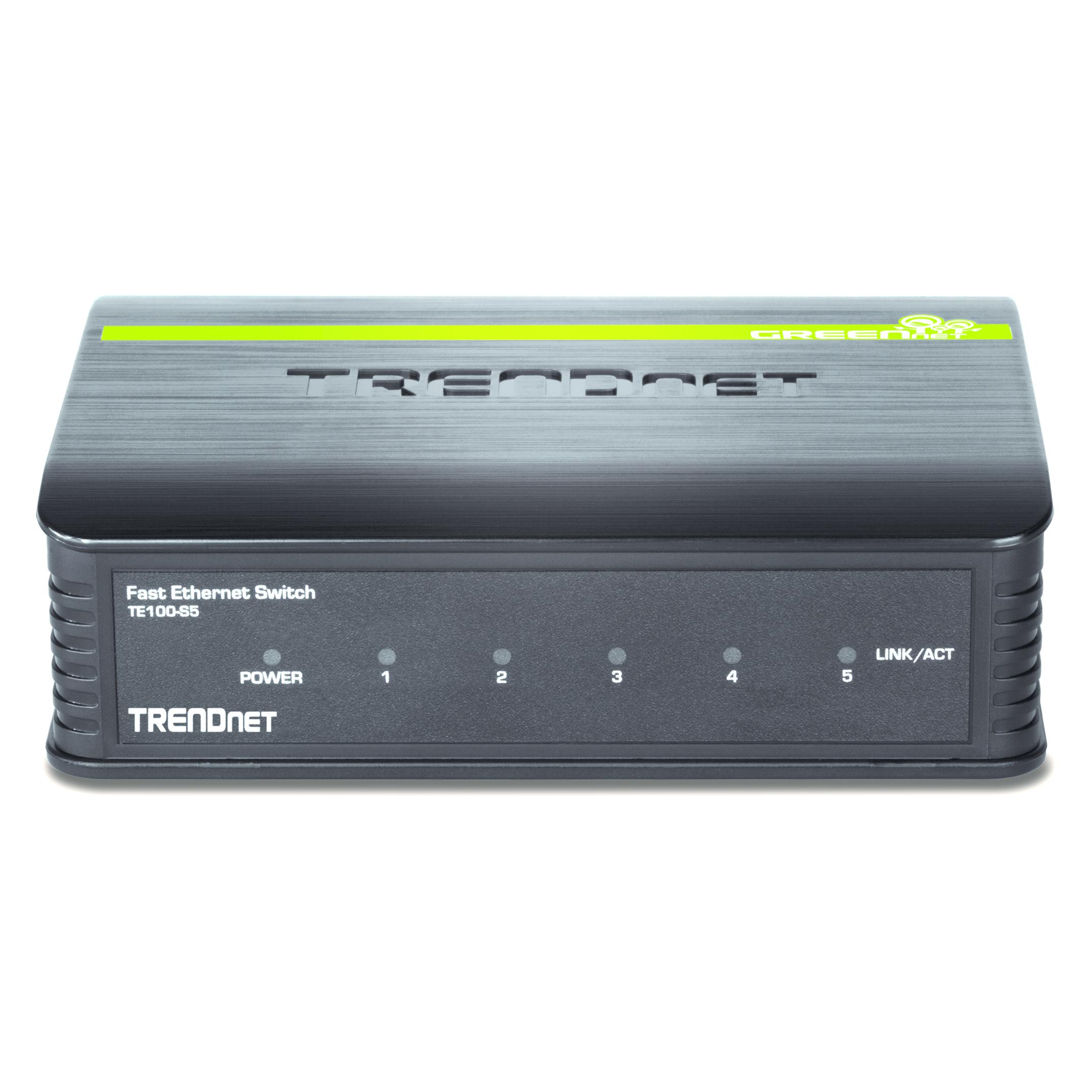 Trendnet TE100 S5 Switch (5 Ports) (TE100-S5)