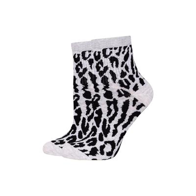 Kurzsocken JOOP, Damen, Gr. 39-42, cloud melange, Obermaterial: 63% Baumwolle, 35% Polyamid, 2% Elasthan, Socken