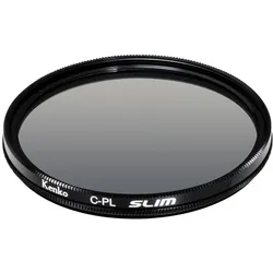 Kenko Filtr Smart C-PL Slim 43mm (43 mm, Polarisationsfilter), Objektivfilter, Schwarz