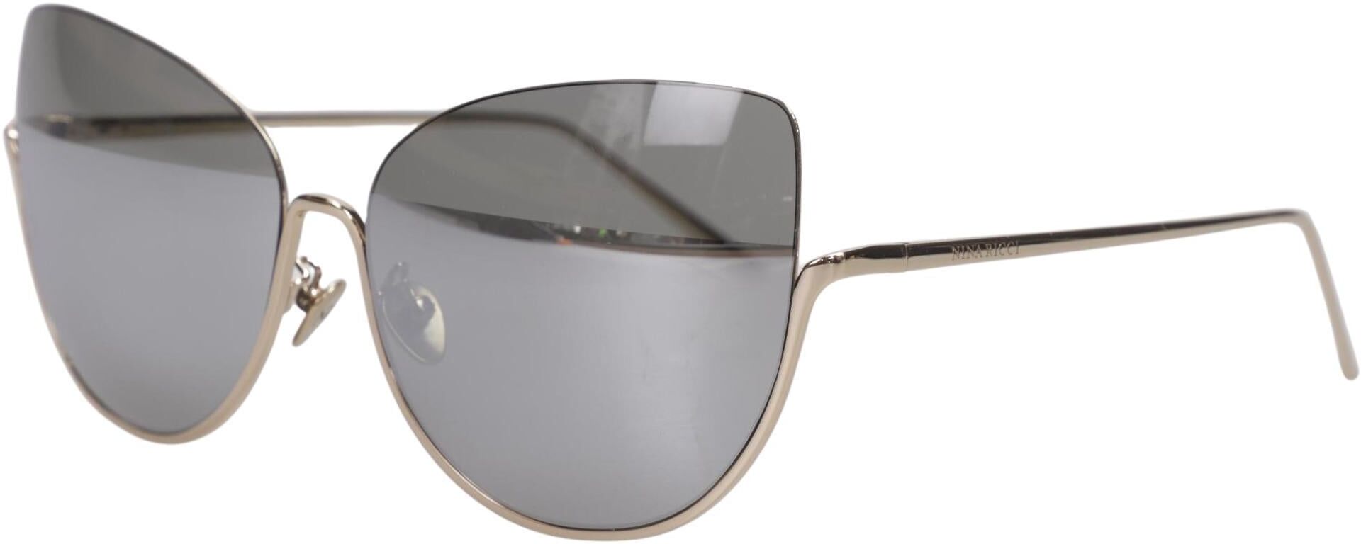 Nina Ricci Damen Sonnenbrille, Silber - Second Hand