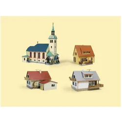 Auhagen 15201 H0, TT Startset Dorf Wal