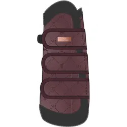 HV Polo Dressurgamaschen HVPCecile dark berry mit Kunstpelz, Größe: Cob