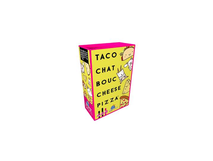 taco chat bouc cheese pizza