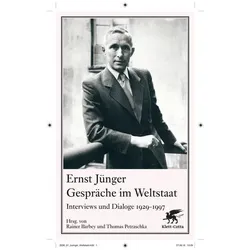 Gespräche im Weltstaat, Belletristik von Ernst Jünger