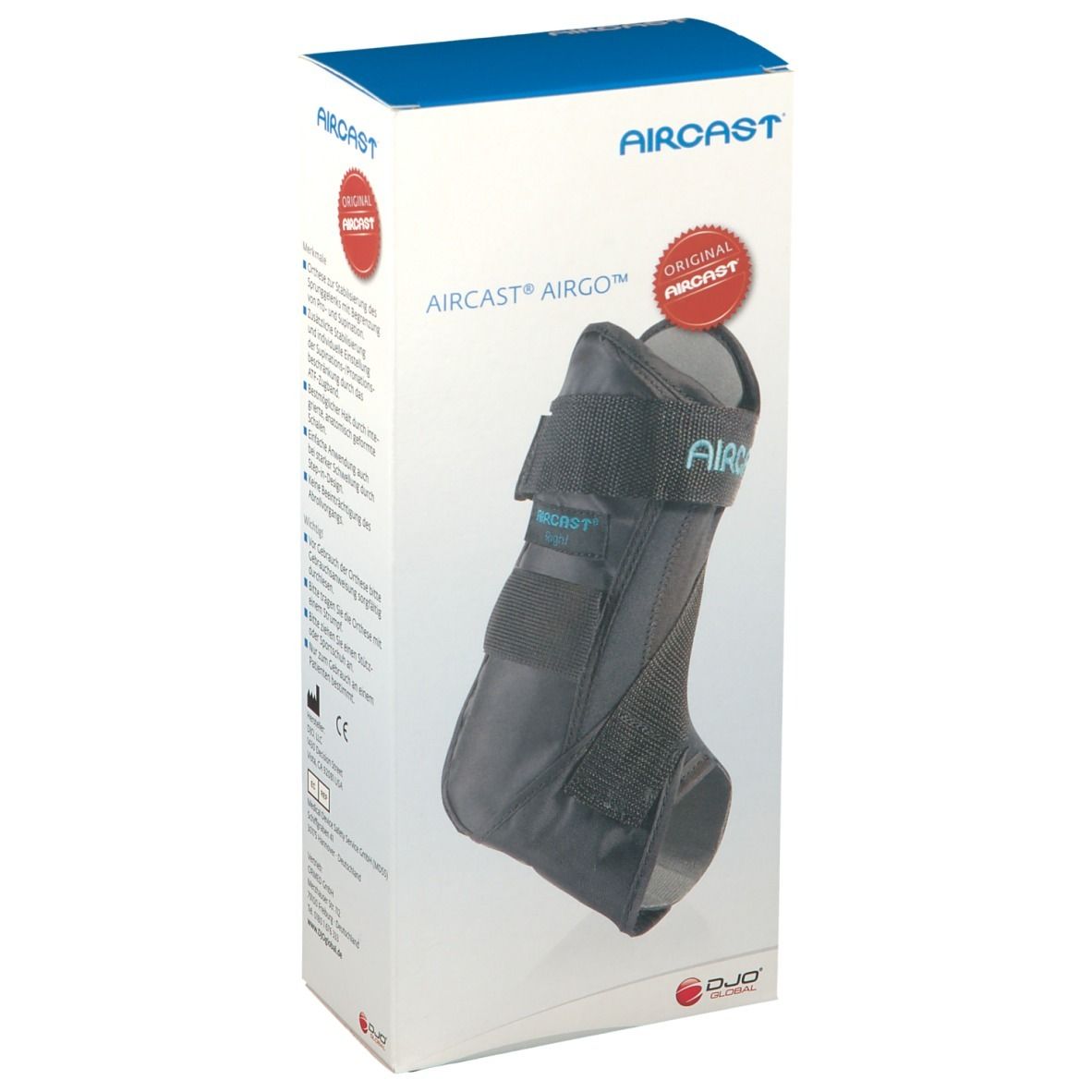 Aircast Airgo Sprunggelenkorthese rechts M 1 St Bandage(s)