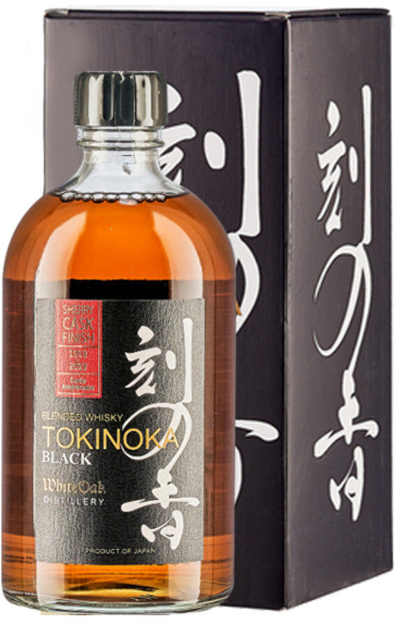 White Oak Distillery Whisky Blended 'Black Sherry Cask Finish' Tokinoka 50cl