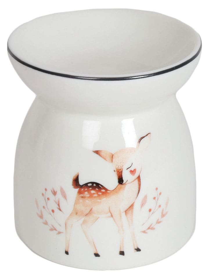 Woodbridge Duftlampe ''Deer'' in Weiß/ Hellbraun - (L)11 cm - onesize