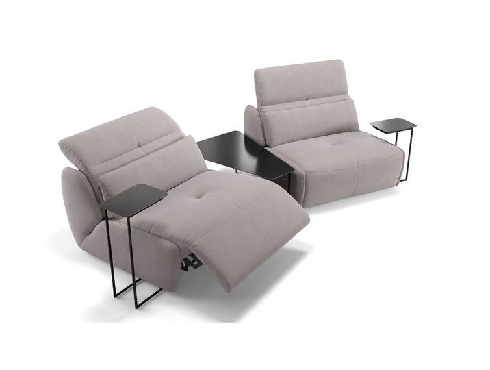 Stoff Kino Couch MODICA Relaxsofa XXL