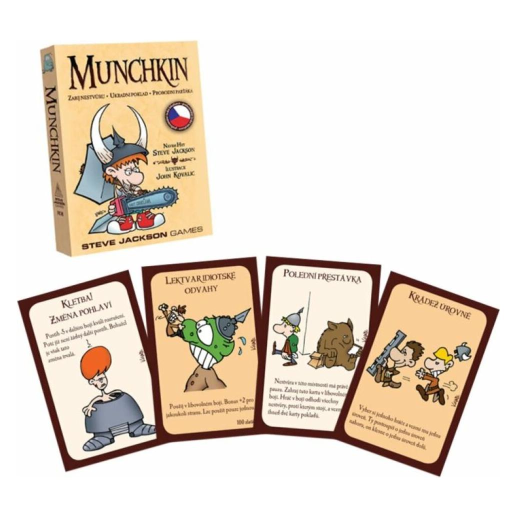 Steve Jackson Games Munchkin (2 - 8 Spieler) (SJG1408CZ)