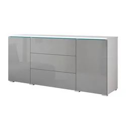 Sideboard  Vera , weiß , Maße (cm): B: 150 H: 67,9