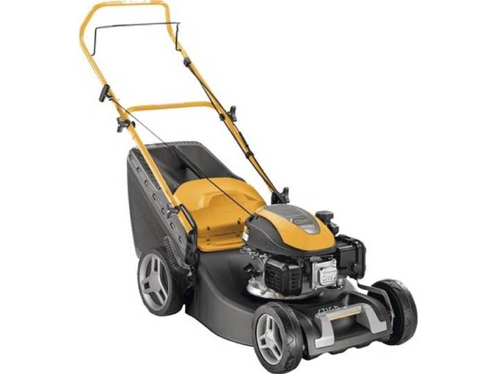 Tondeuse à gazon à essence STIGA Collector 43\, moteur 123 cm³ (2\,6 CV)\, largeur de coupe 41 cm