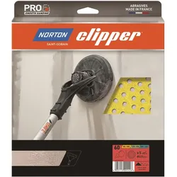 Norton Clipper Giraffenschleifscheiben 225mm G131 Multi-Air Lochung 25er VE G60