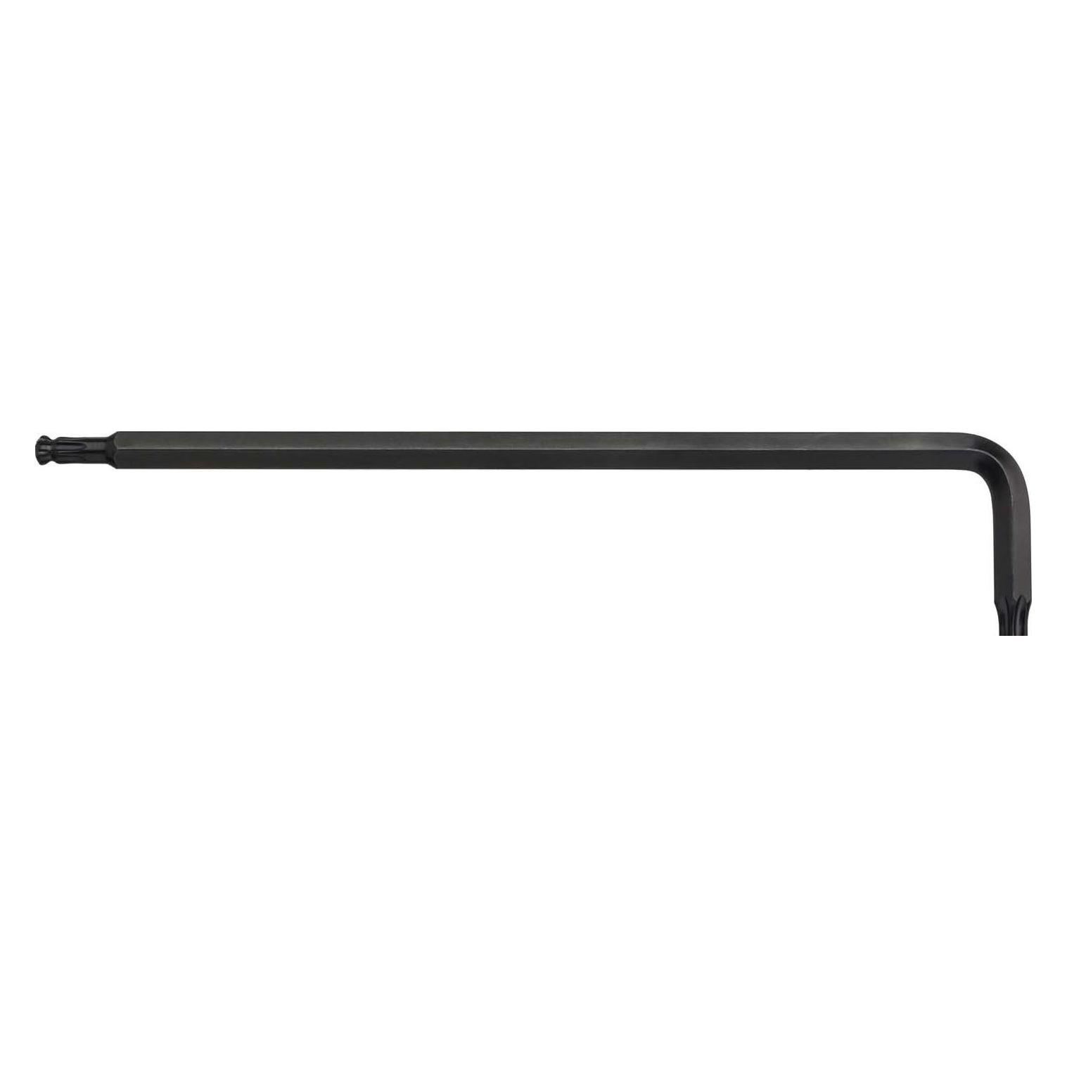 Wiha Stiftschlüssel TORX Kugelkopf schwarzoxidiert (32387) T10 x 121 mm (WH32387)