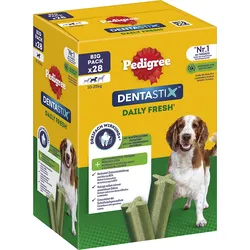 Pedigree Dentastix Tägliche Frische Multipack für mittelgroße Hunde 4x7 Stück 1x720 g