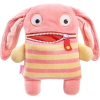 Sorgenfresser Pomm , Kuscheltier rosa/gelb, 22 cm